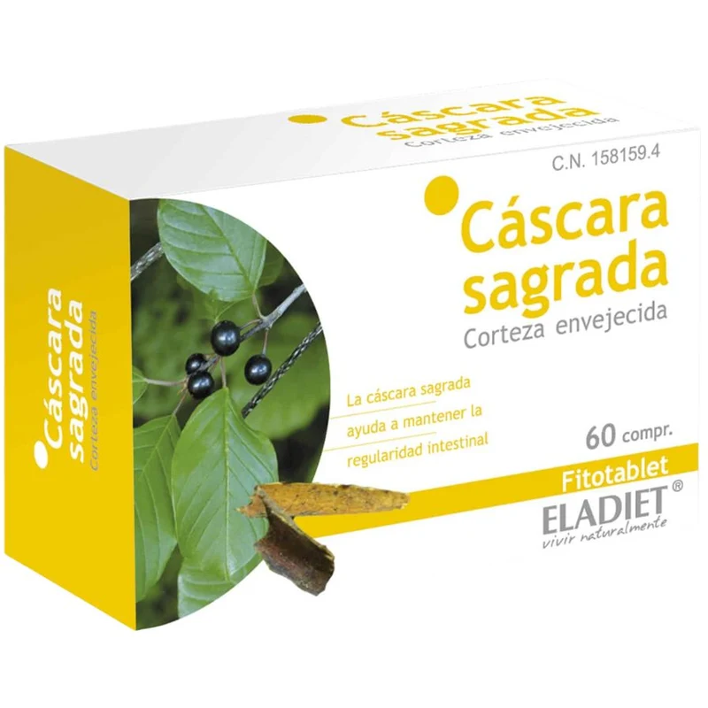 Cascara Sagrada Fitotablet 60 Comprimidos | Eladiet