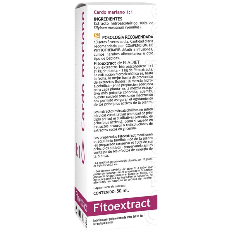 Cardo Mariano Fitoextract 50 ml | Eladiet