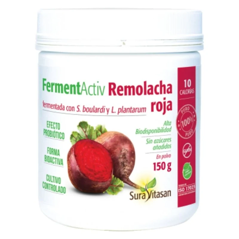 Remolacha Roja Fermentada 150 gr | Sura Vitasan