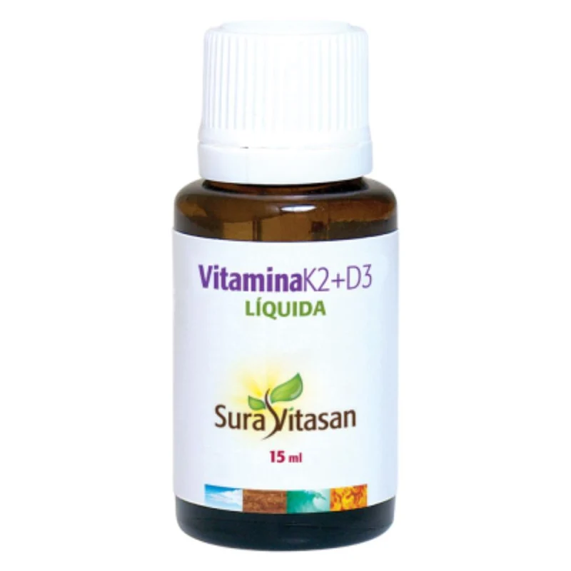 Vitamina K2+D3 15 ml | Sura Vitasan