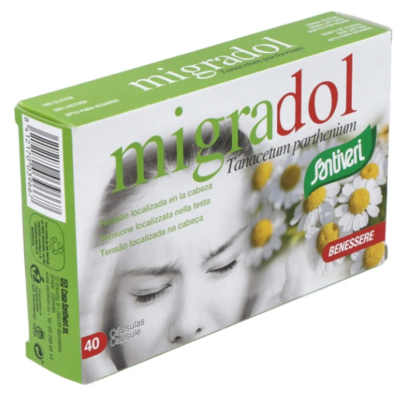Migradol 40 Capsulas | Santiveri