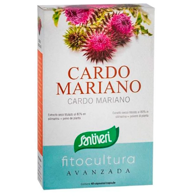 Fitocultura Cardo Mariano 40 Capsulas | Santiveri