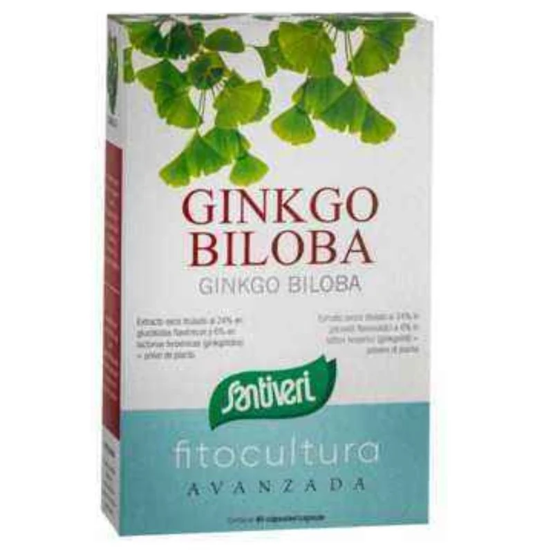 Fitocultura Ginkgo 40 Capsulas | Santiveri