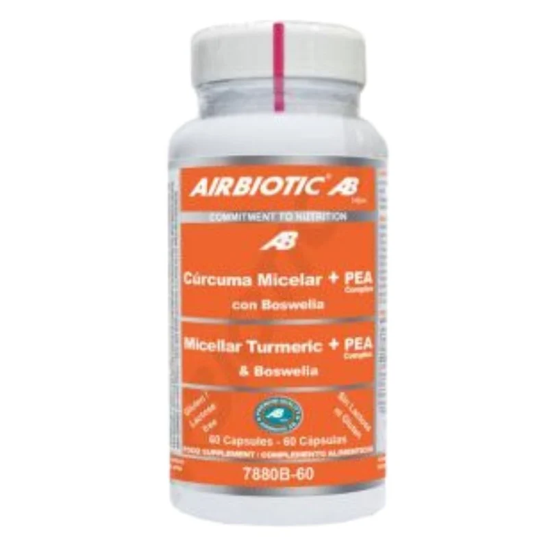 Curcuma Micelar + Pea Complex 60 Capsulas | Airbiotic AB
