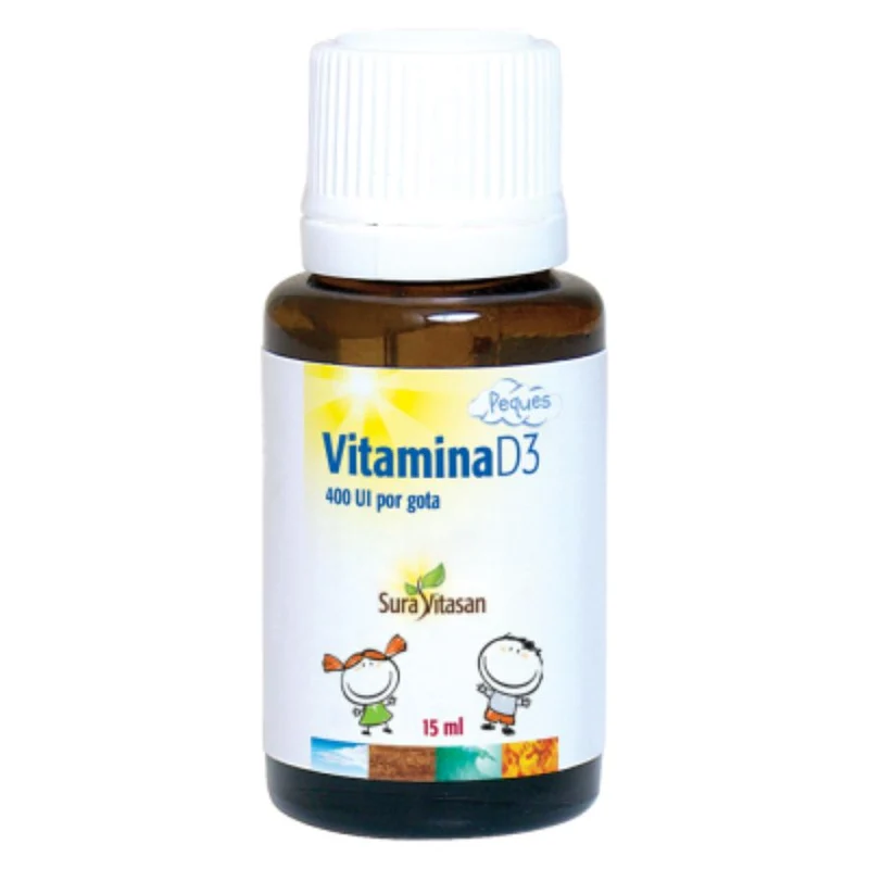 Vitamina D3 peques 15 ml | SuraVitasan