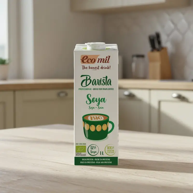 Ecomil Organic Soya Barista Vegetable Drinks, 1 litre