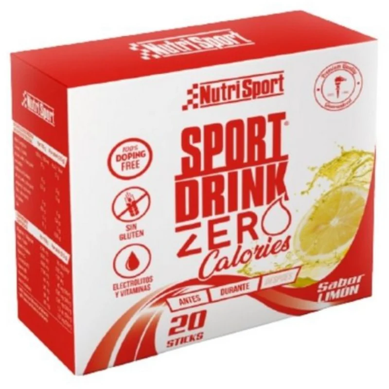 Sport Drink Zero Calorias 20 Sticks | Nutrisport