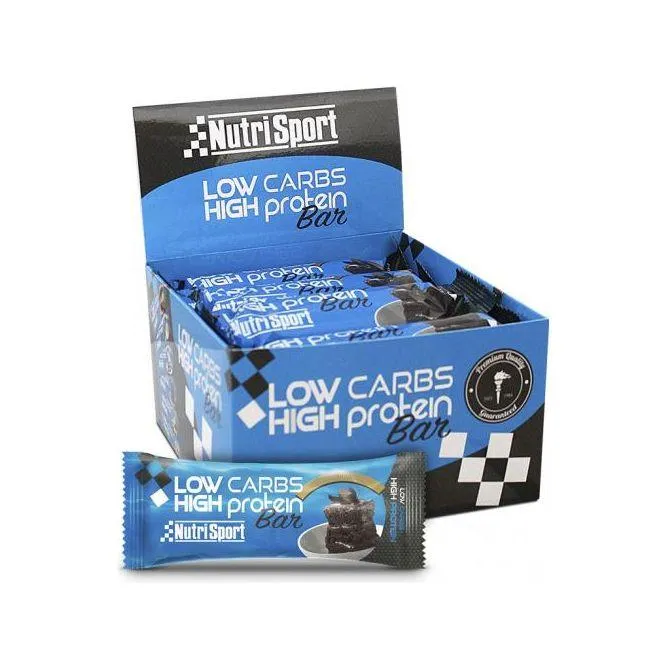 Barritas Low Carbs Caja 16 Unidades | Nutrisport