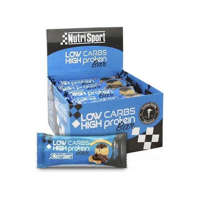 Barritas Low Carbs Caja 16 Unidades | Nutrisport