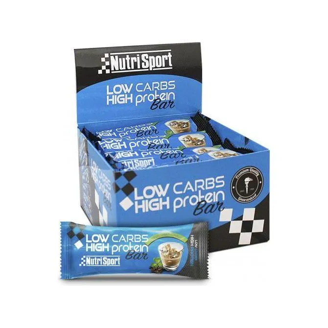 Barritas Low Carbs Caja 16 Unidades | Nutrisport