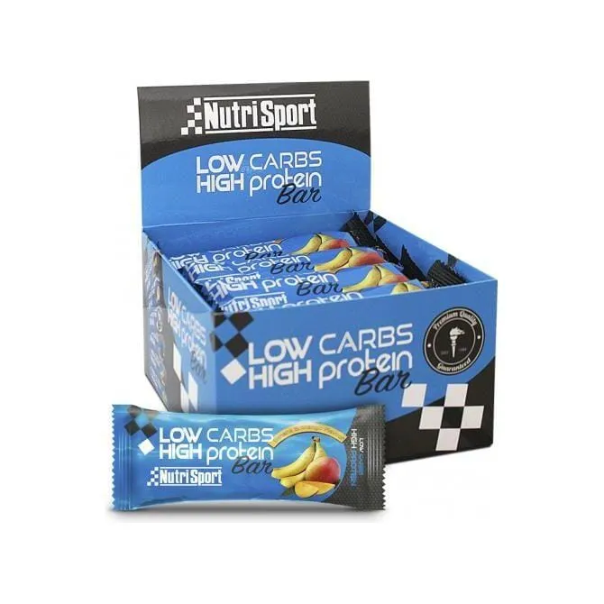 Barritas Low Carbs Caja 16 Unidades | Nutrisport