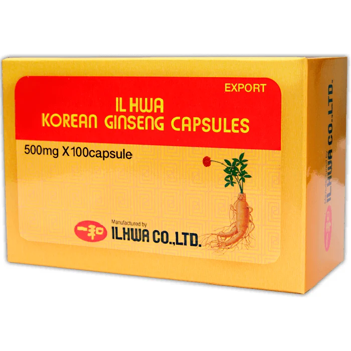 Ginseng Rojo Coreano 500 mg | IL HWA