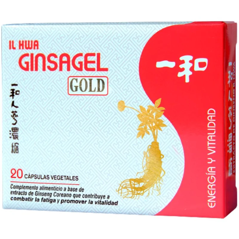 Ginsagel Gold 20 Capsulas | IL HWA