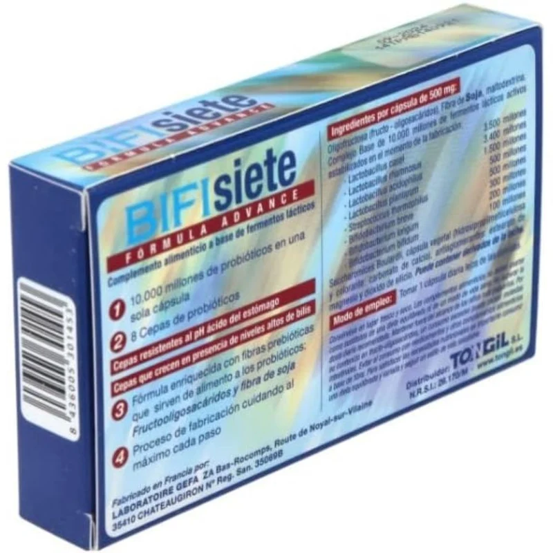 Bifisiete 30 Capsulas | Tongil