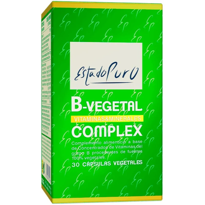 Estado Puro B Vegetal Complex 30 Capsulas | Tongil