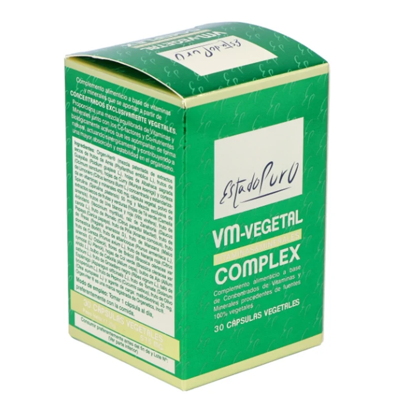 Estado Puro Vm-Vegetal Complex 30 Capsulas | Tongil