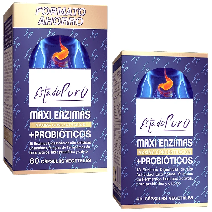Estado Puro Maxi Enzimas Probioticos Capsulas | Tongil