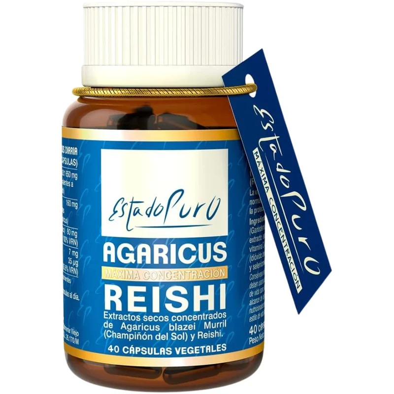 Estado Puro Agaricus Reishi 40 Capsulas | Tongil