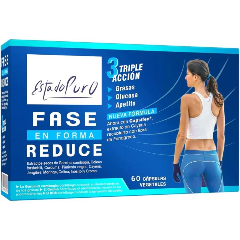 Estado Puro Fase Reduce 60 Capsulas | Tongil