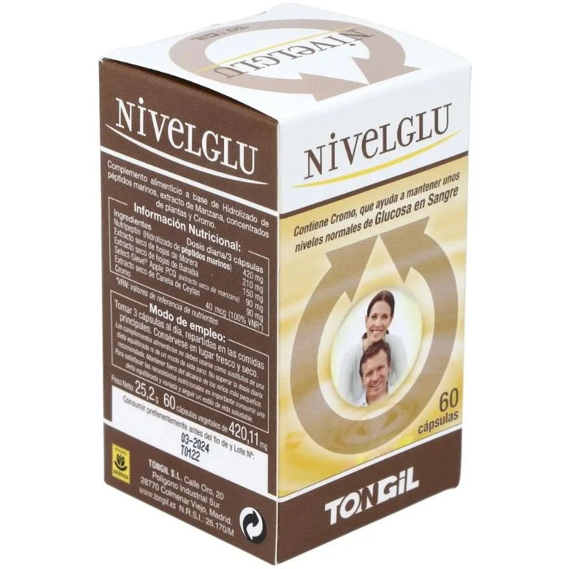Nivelglu 60 Capsulas | Tongil