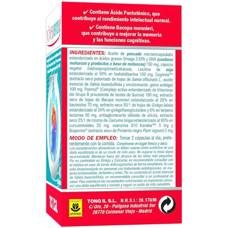 Nivelmemorix 40 Capsulas | Tongil