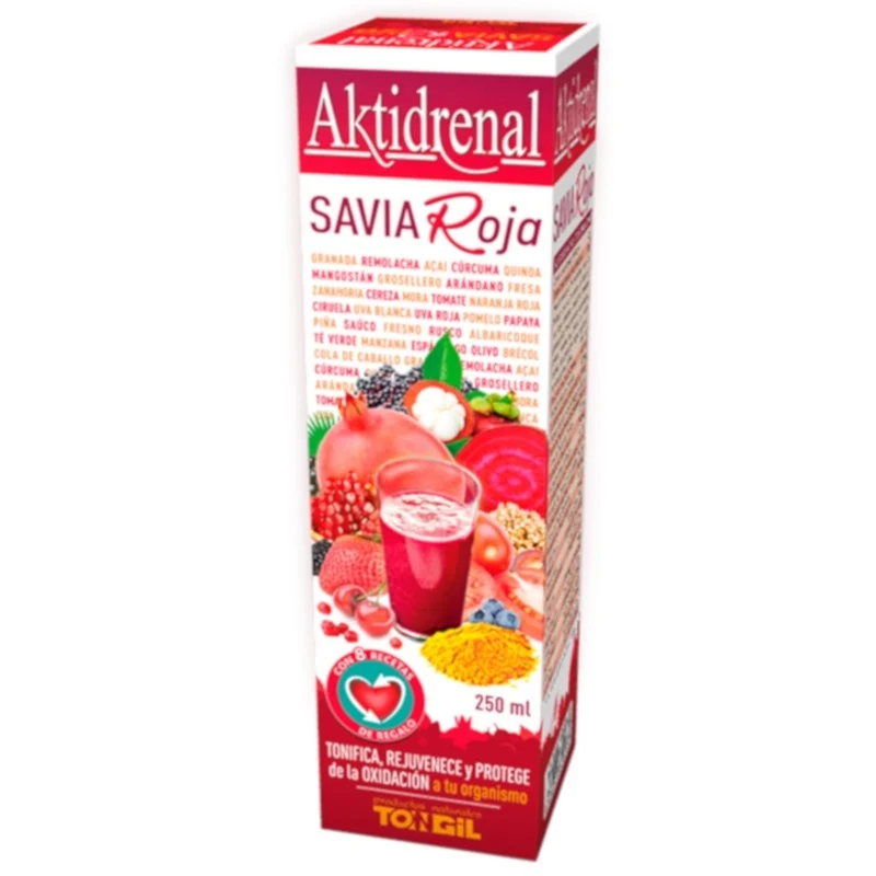 Aktidrenal Savia Roja 250 ml | Tongil