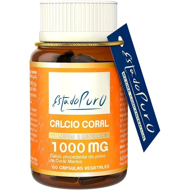 Estado Puro Calcio Coral 60 Capsulas | Tongil