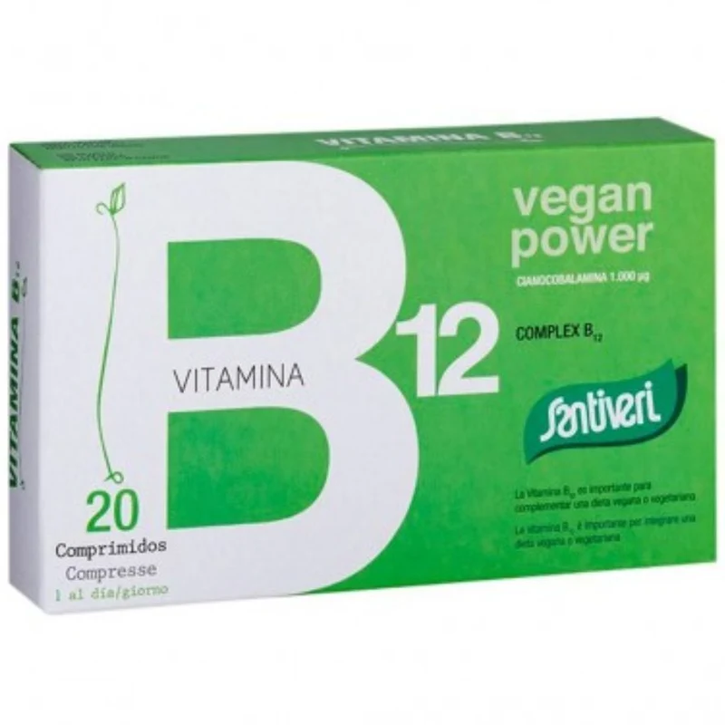 Vitaminas Bio Complex B12 20 Capsulas | Santiveri