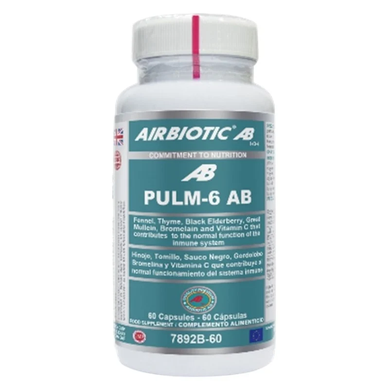 Pulm-6 60 Capsulas | Airbiotic AB