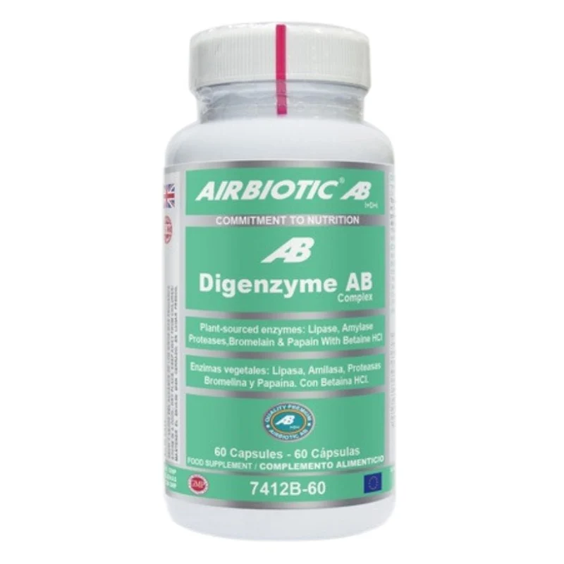Digenzyme Complex 60 Capsulas | Airbiotic AB