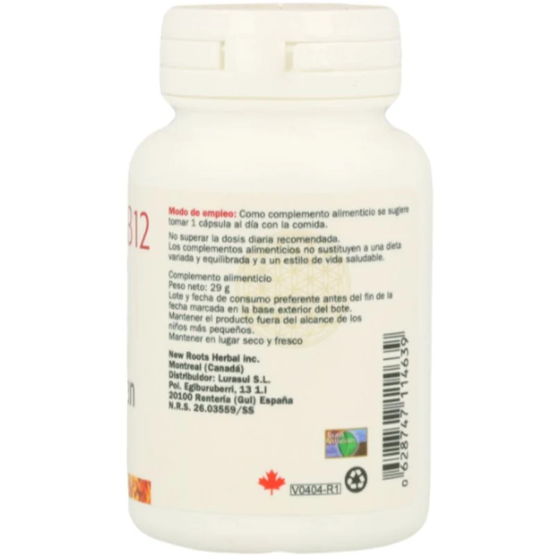 Vitamina B12 500mcg 100 Capsulas | Sura Vitasan