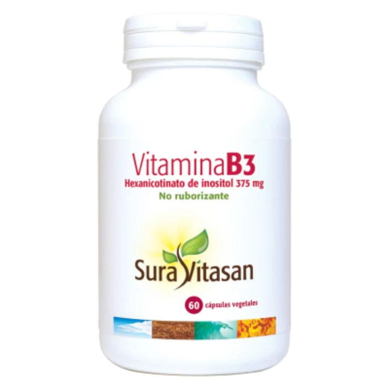 Vitamina B3 60 Capsulas | Sura Vitasan