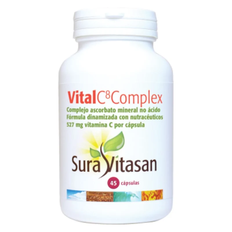 Vital C8 Complex 45 Capsulas | Sura Vitasan