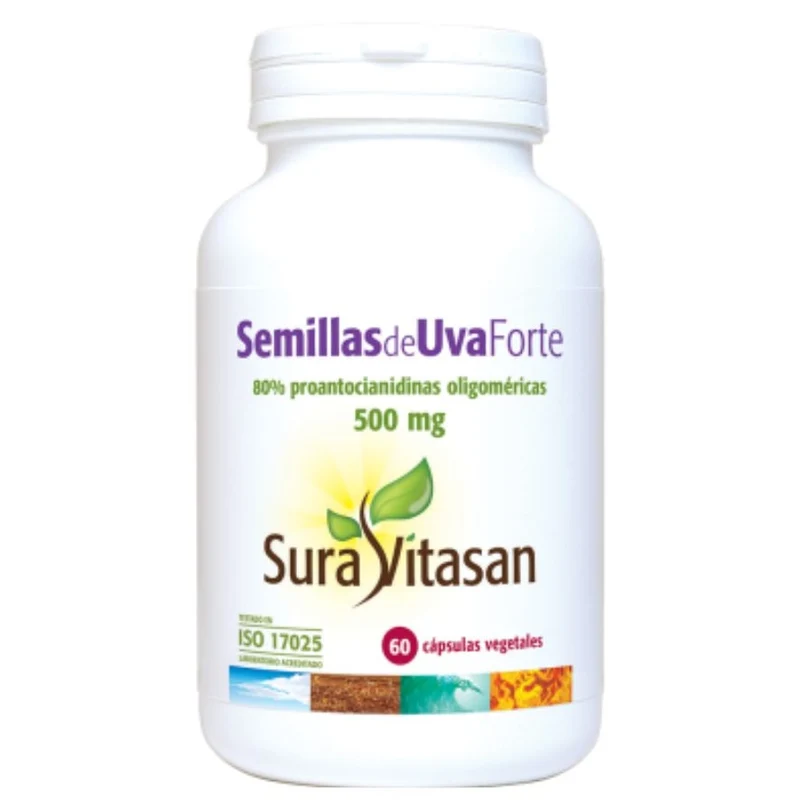 Semilla de Uva Forte 60 Capsulas | Sura Vitasan