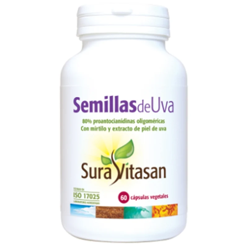 Semillas de Uva 60 Capsulas | Sura Vitasan
