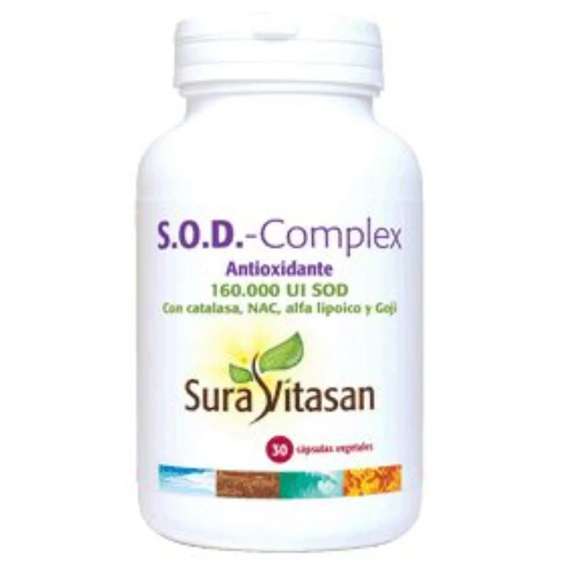 SOD Complex 30 Capsulas | Sura Vitasan