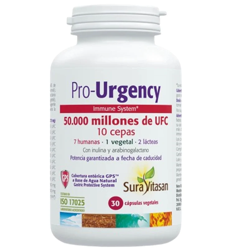 Pro Urgency 30 Capsulas | Sura Vitasan