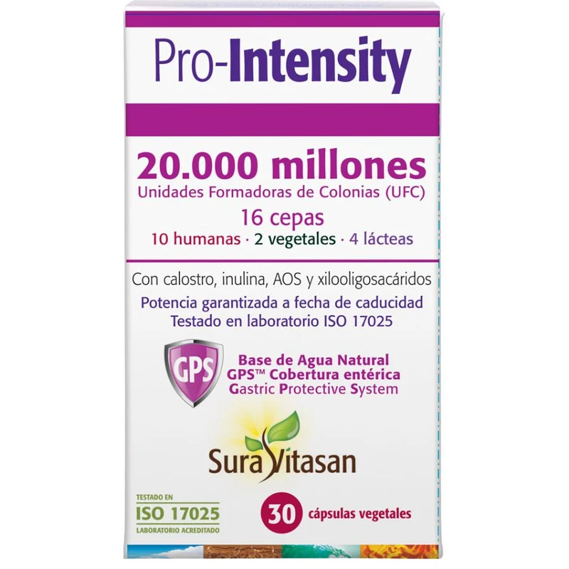 Pro Intensity 30 Capsulas | Sura Vitasan