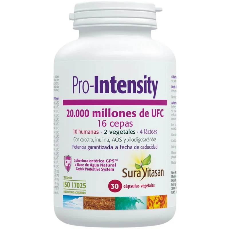 Pro Intensity 30 Capsulas | Sura Vitasan