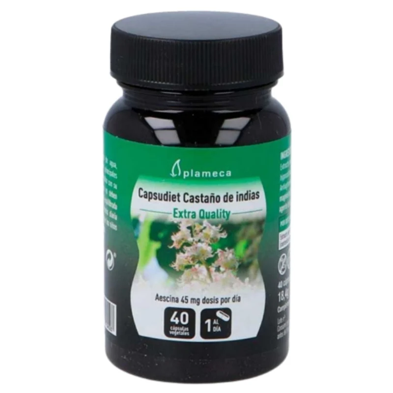 Capsudiet Castaño de Indias 40 Capsulas | Plameca