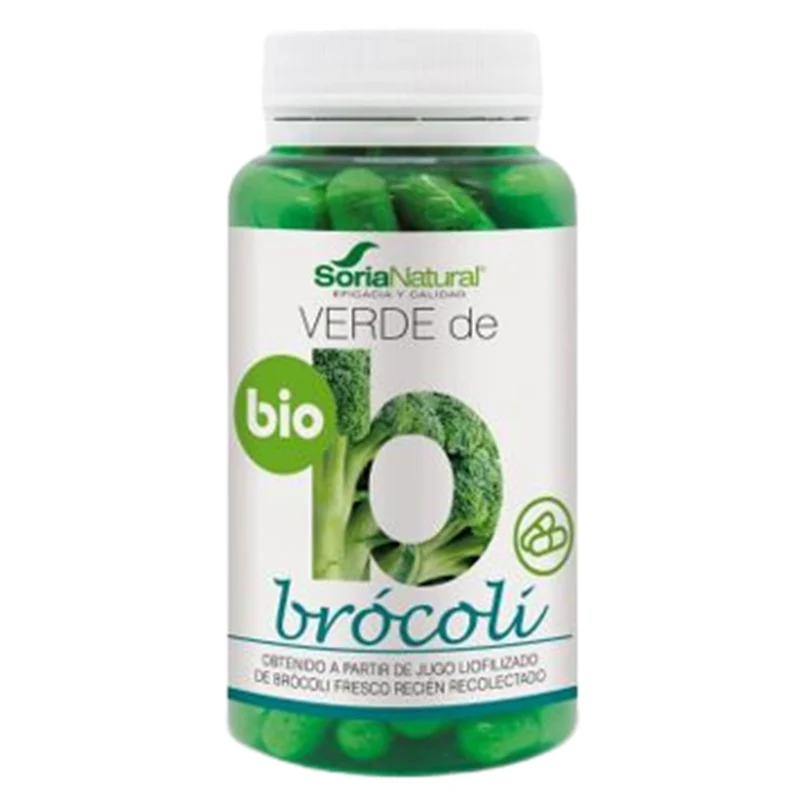 Verde de Brocoli Bio 80 Capsulas | Soria Natural