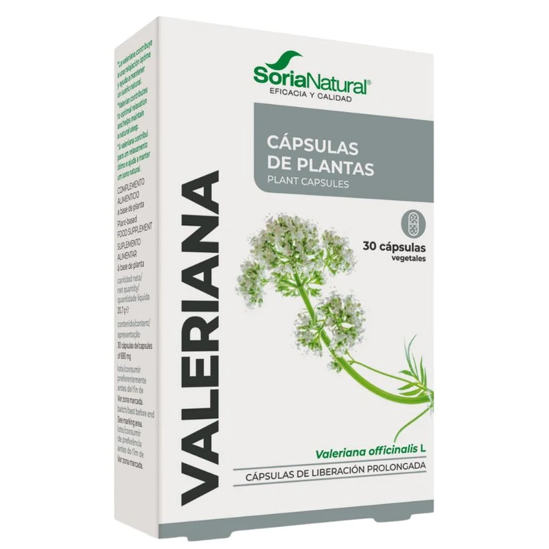 Valeriana Xxi 30 Capsulas | Soria Natural
