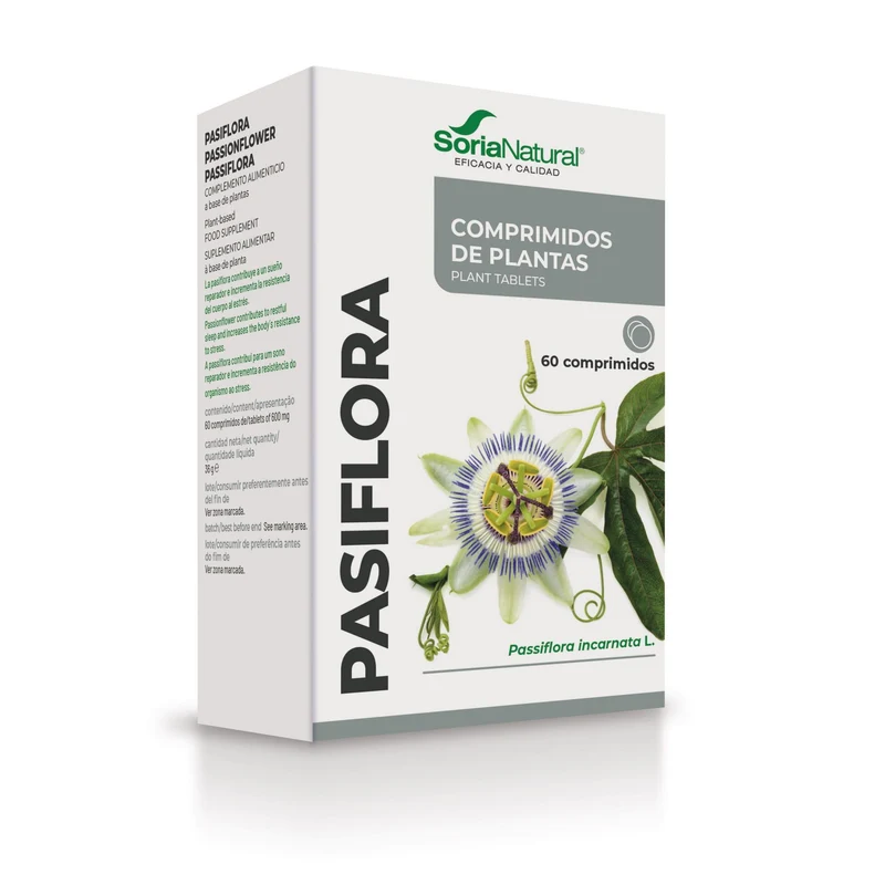 Pasiflora 60 Comprimidos | Soria Natural
