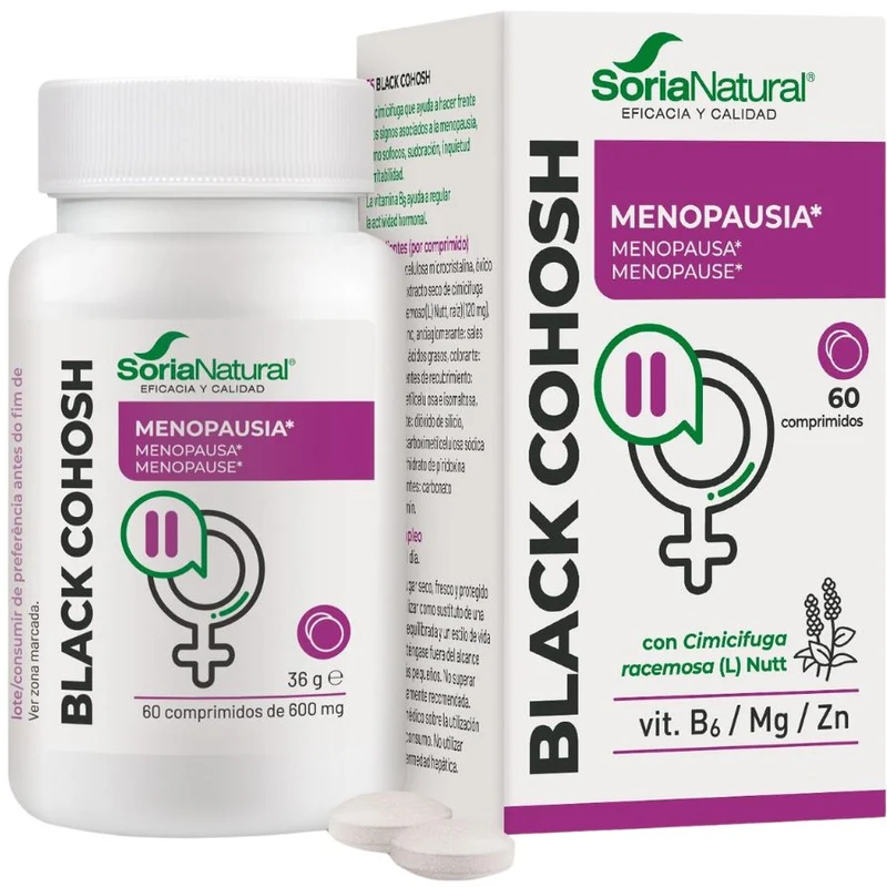 Mgdose Vit&Min Black Cohosh 60 Comprimidos | Soria Natural