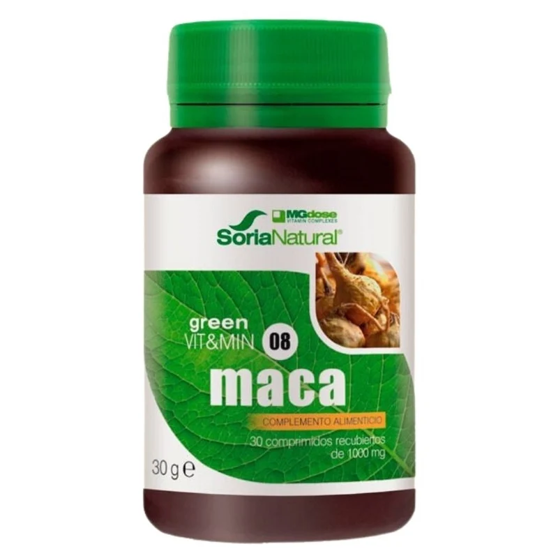 Mgdose Green Vit&Min Maca 30 Comprimidos | Soria Natural