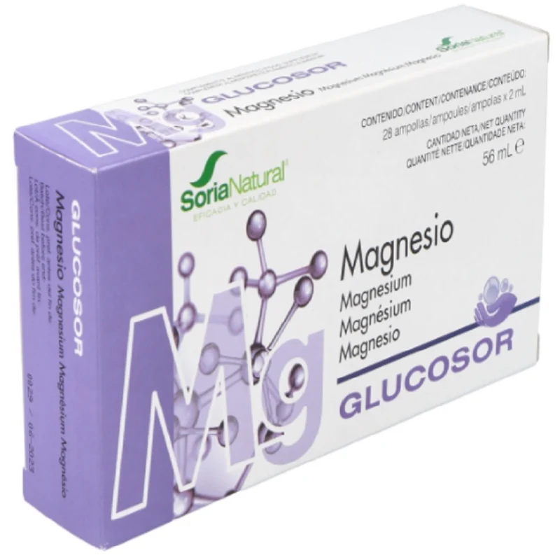 Glucosor Magnesio 28 Ampollas | Soria Natural