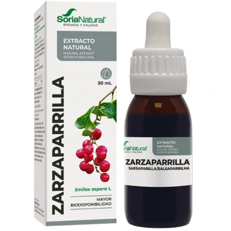 Extracto de Zarzaparrilla Siglo XXI 50 ml | Soria Natural