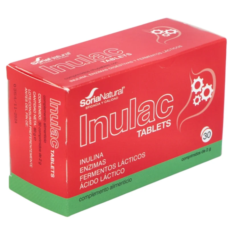 Inulac Tablets 30 Comprimidos | Soria Natural