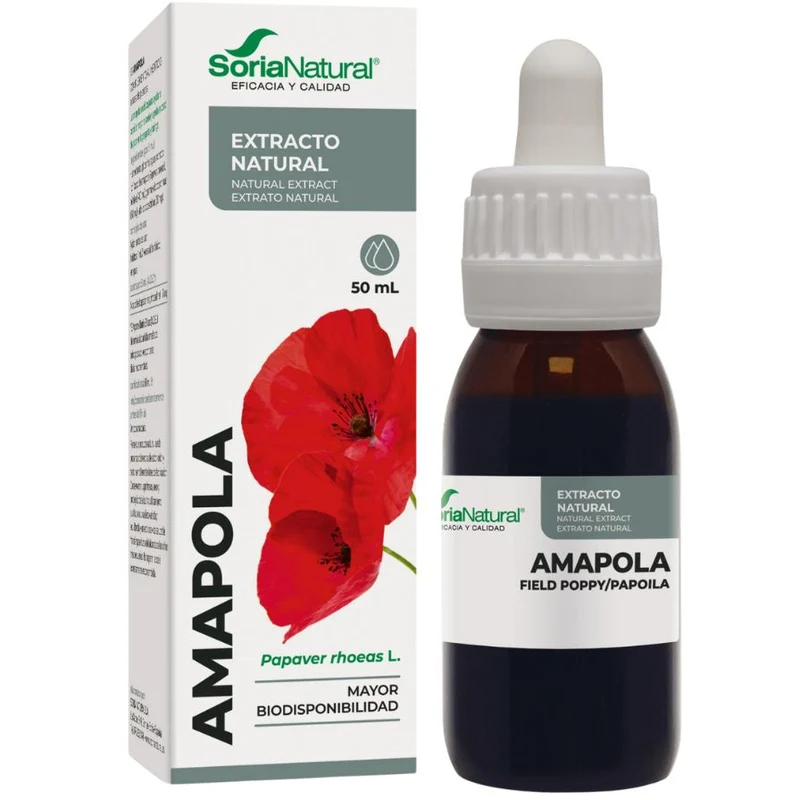 Extracto de Amapola 50 ml | Soria Natural