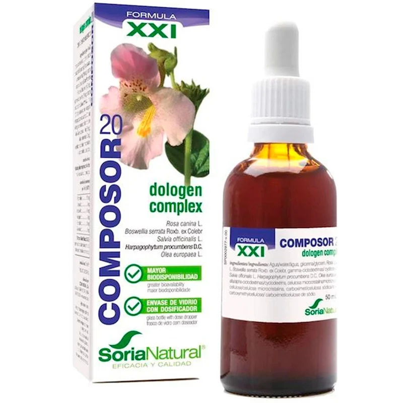 Composor 20 Dologen Complex Siglo XXI 50 ml | Soria Natural